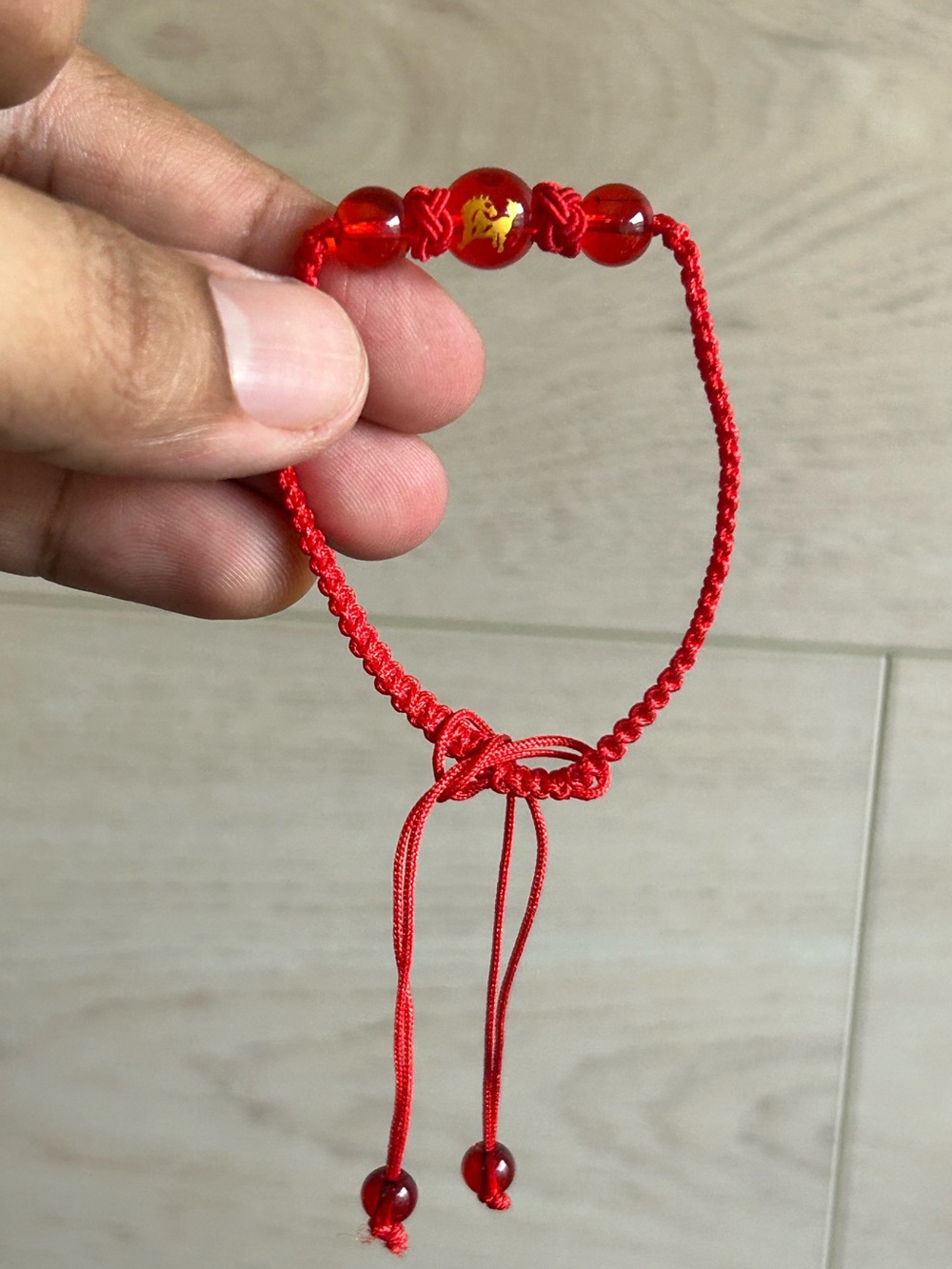 Chinese Zodiac Red String Bracelet